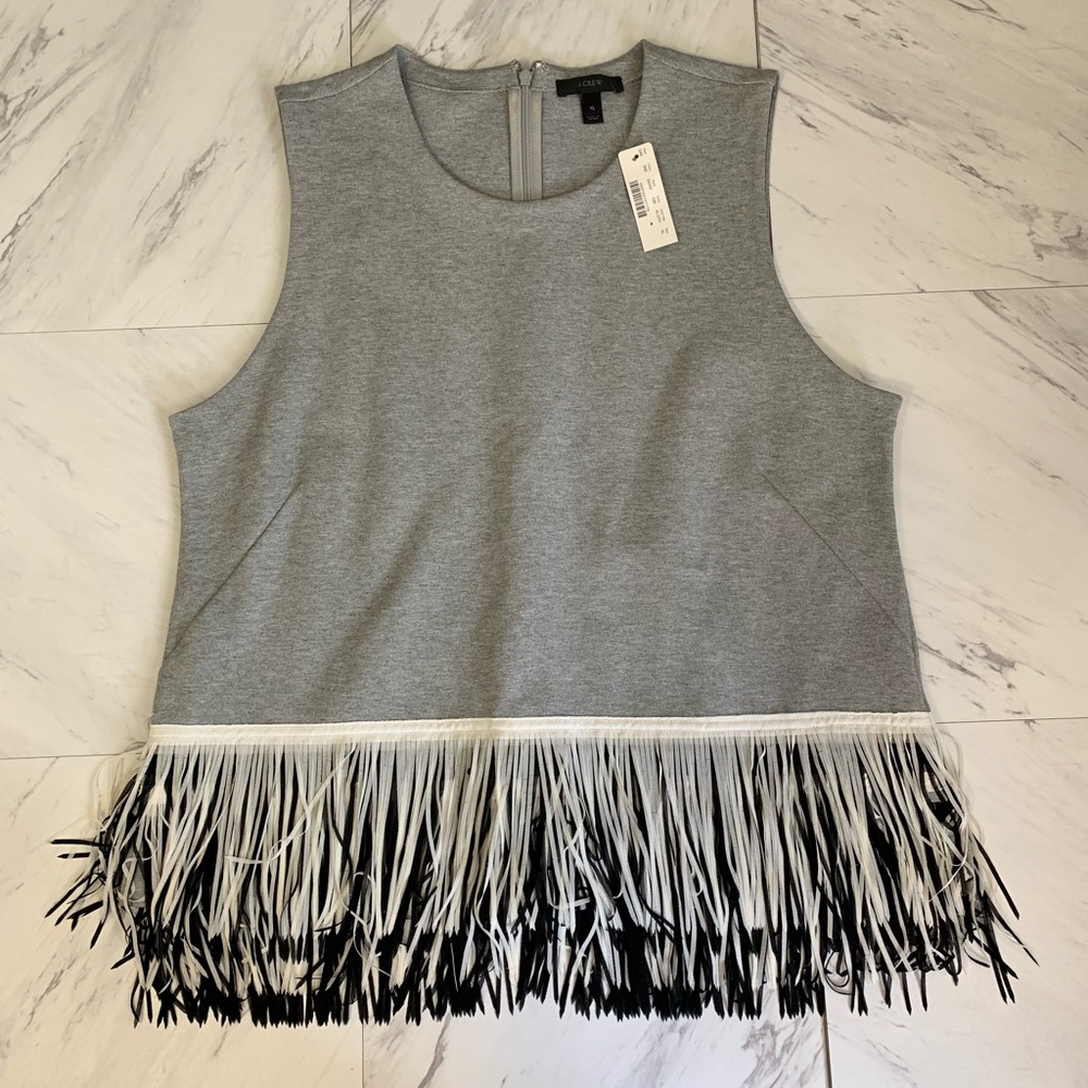J. Crew Fringe Tank